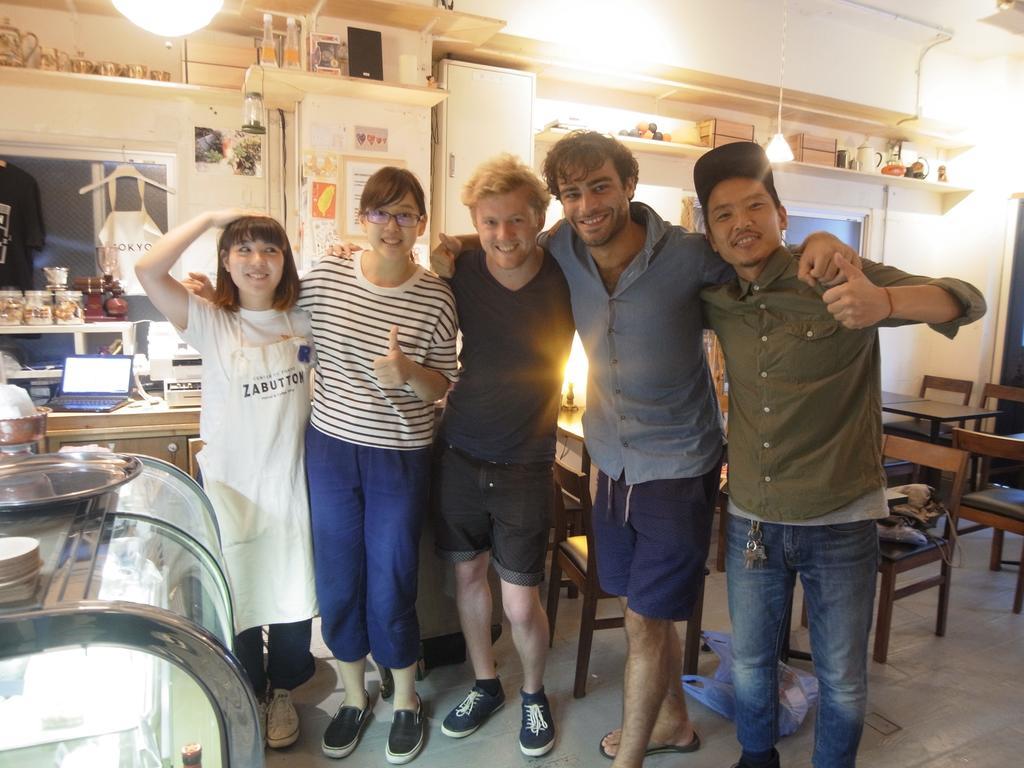 Zabutton Hostel And Coffee Prefektura Tokio Exteriér fotografie